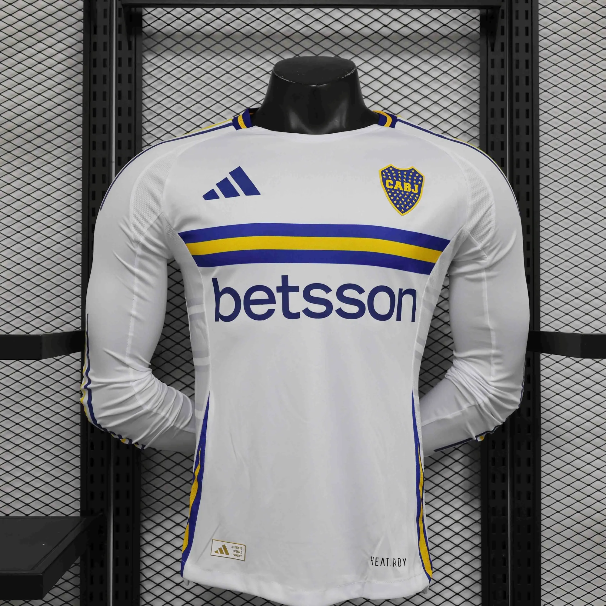 24-25 Boca Away Long Sleeve Kit Player Version Shirt Soccer AAAAJersey Yupoo 5