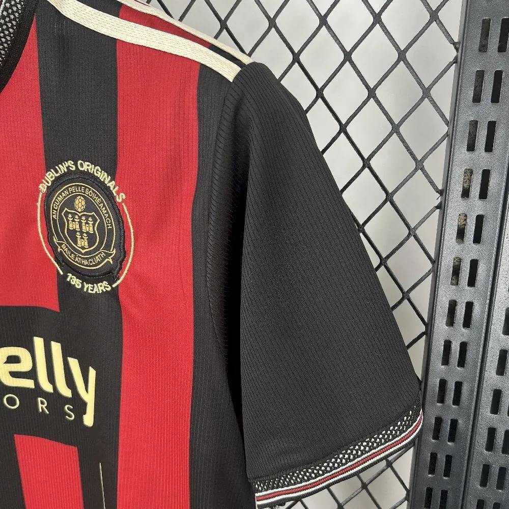 25-26 Bohemians FC Home Shirt Football Apparels Sino AAAAJersey Supply Yupoo 3