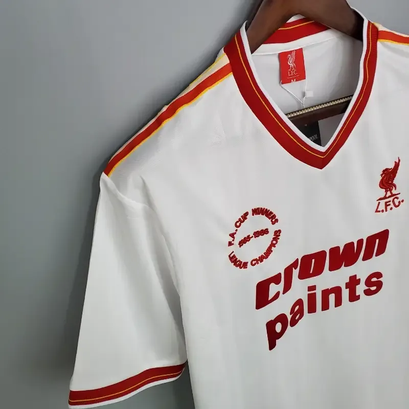 85-86 Retro Liverpool Soccer Jersey Third Away S-2XL 6