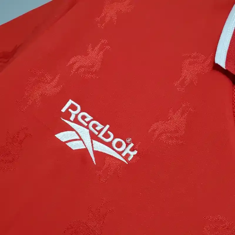 96-97 Retro Liverpool Soccer Jersey Home S-2XL 1