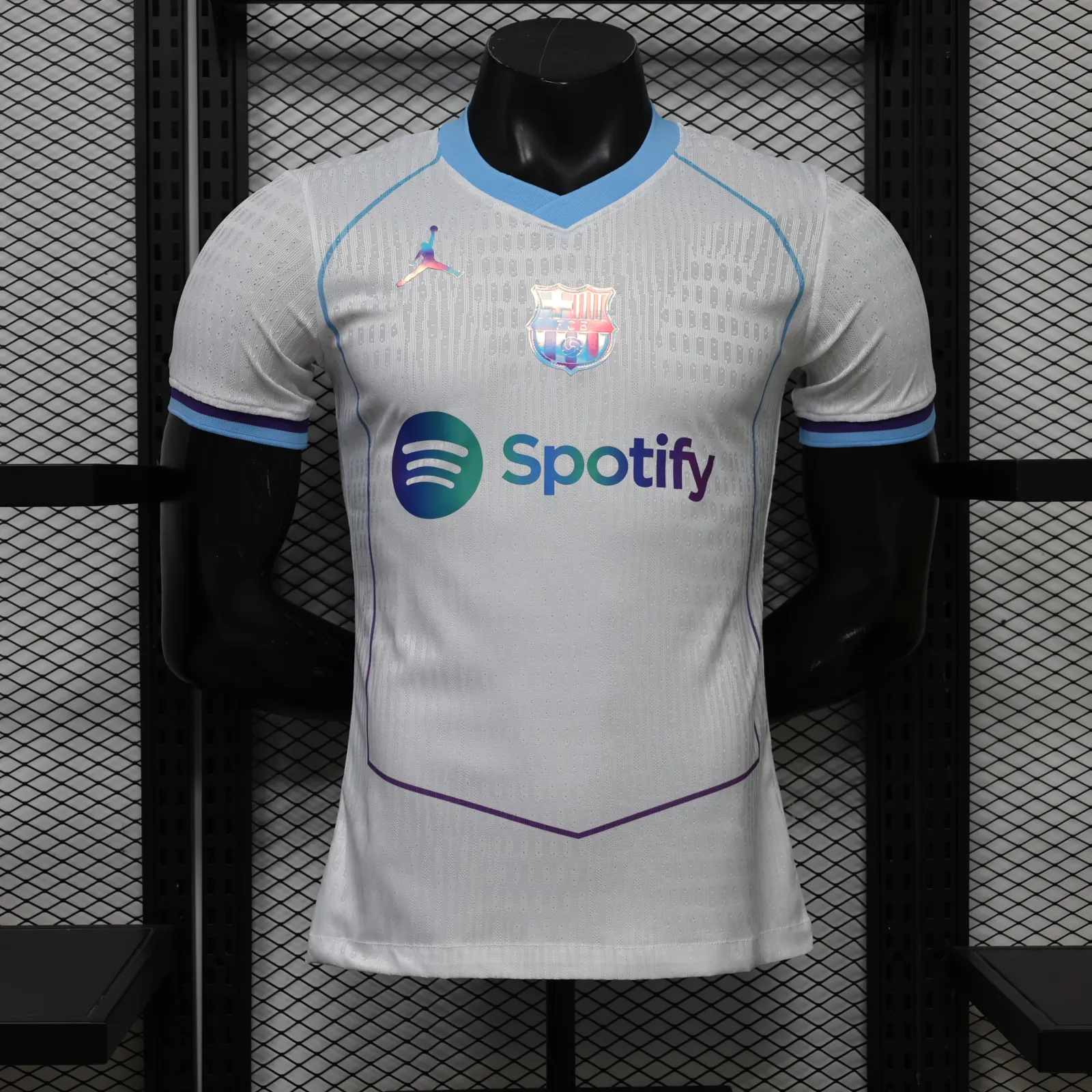 26-27 Barcelona Special Edition Player Version Football White T-Shirt AAAAJersey Supply Yupoo 5 1