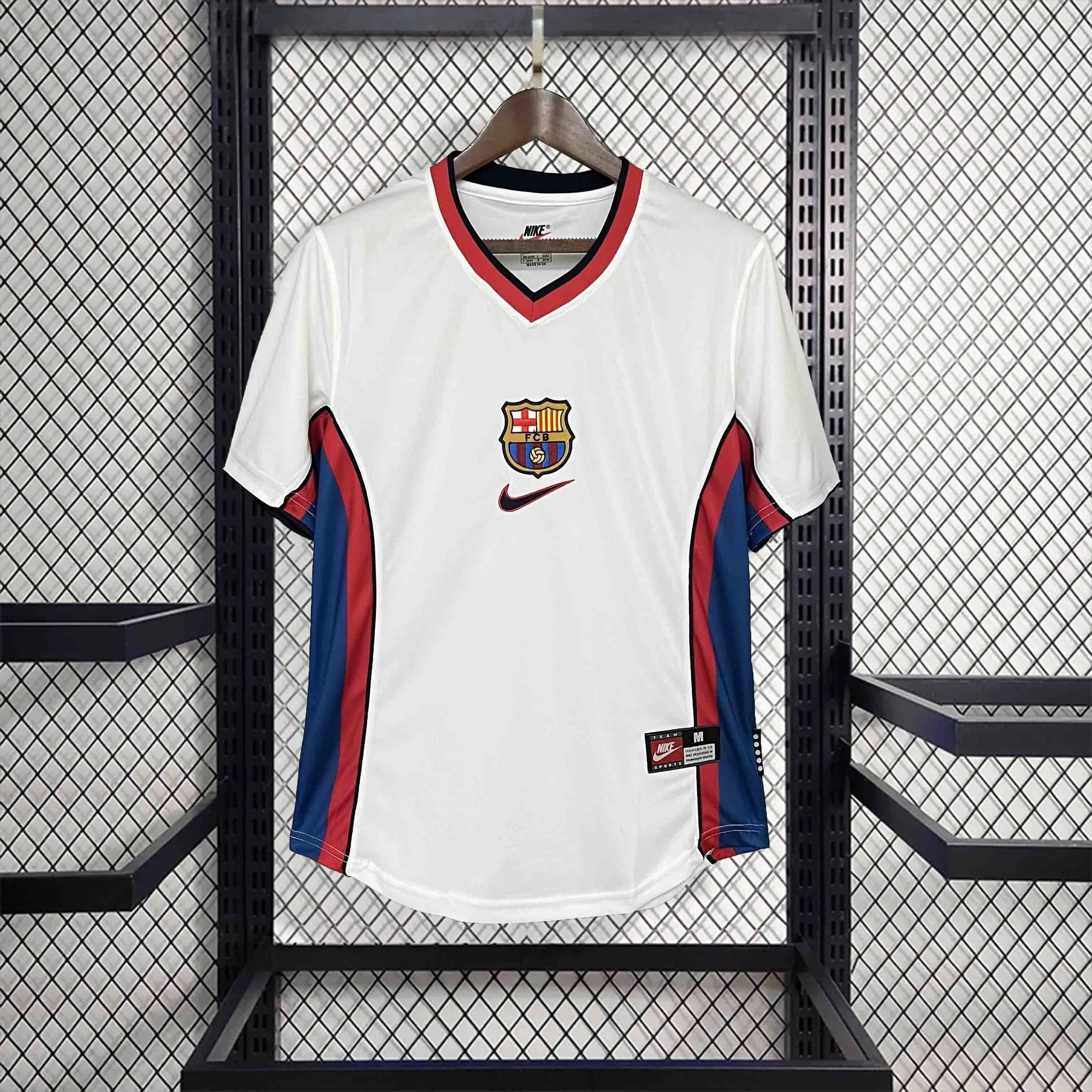 98-99 Barcelona Away Retro Kit Best Wholesale Yupoo 5