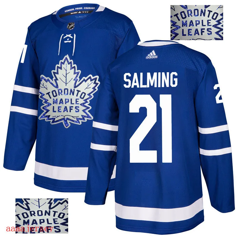 2018 Toronto Maple Leafs ice hockey jersey M-3XL 多伦多枫叶队时尚亮片款冰球服 2
