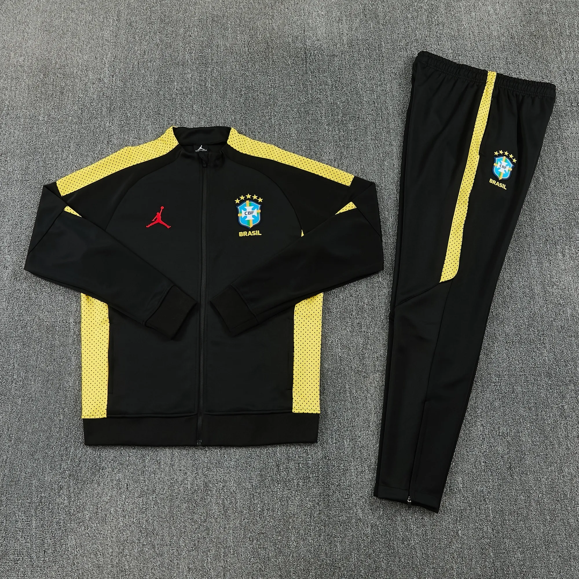 2026 Brazil Mens Kit Full Zipper Jacket Football Tracksuit Yupoo 4 4