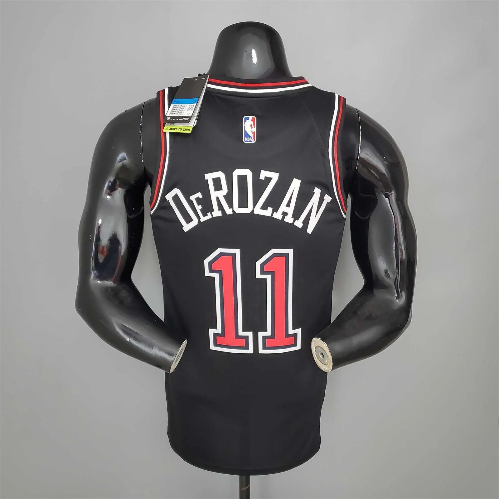 DeROZAN#11 Chicago Bulls black 2