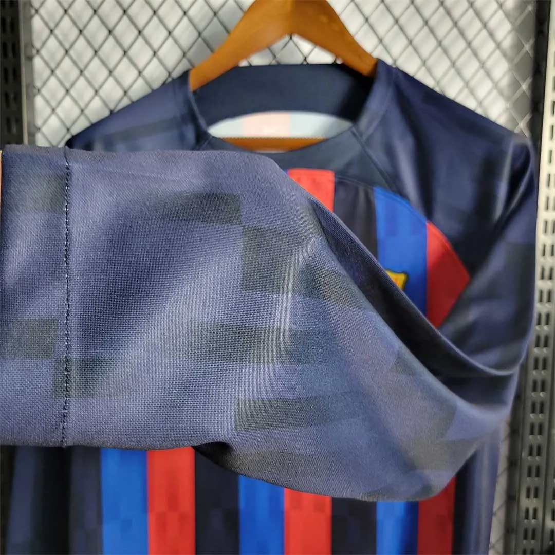 22-23 Barcelona home long sleeve 2