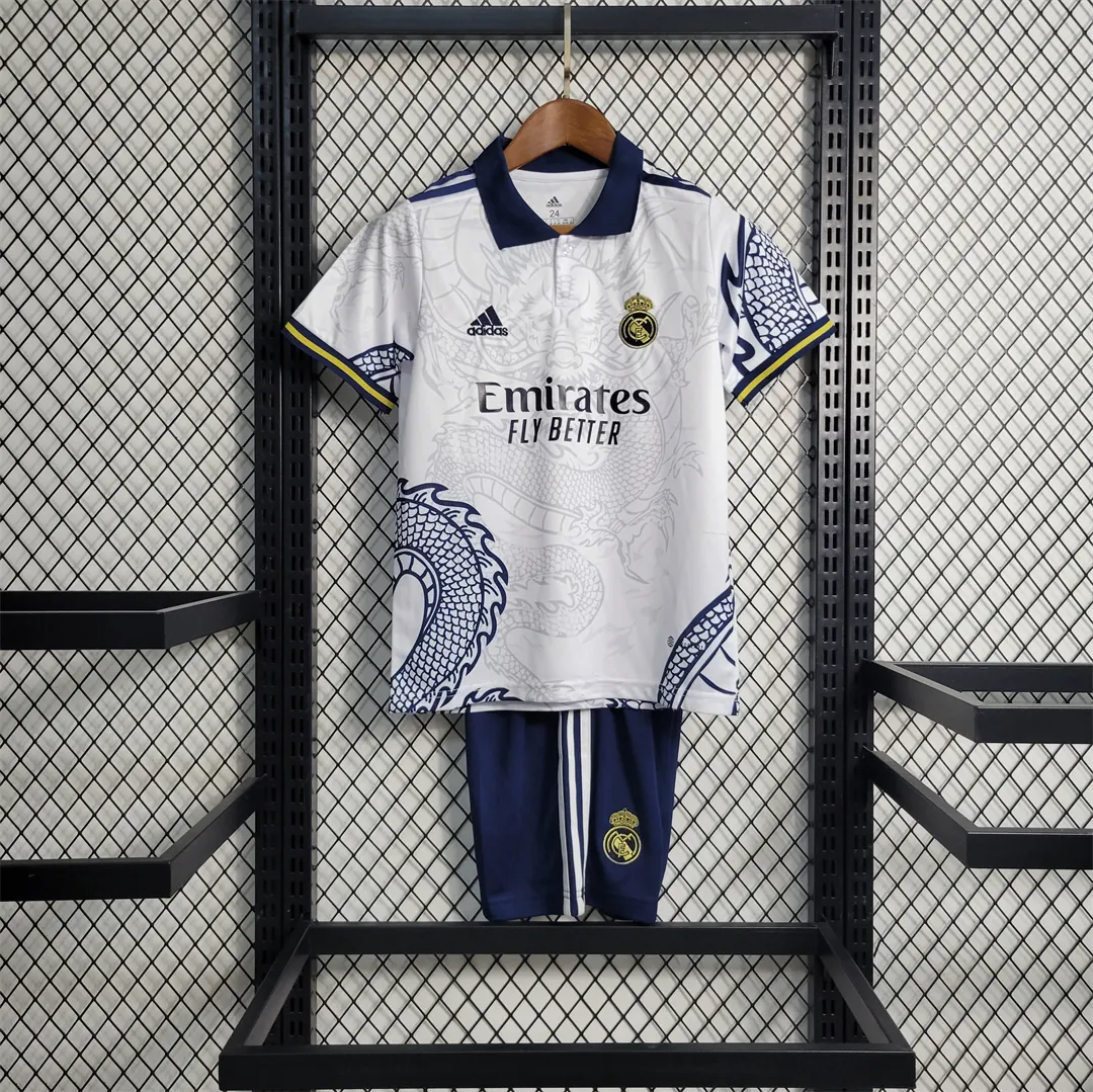 23-24 Real Madrid Special Edition White kids kit 10