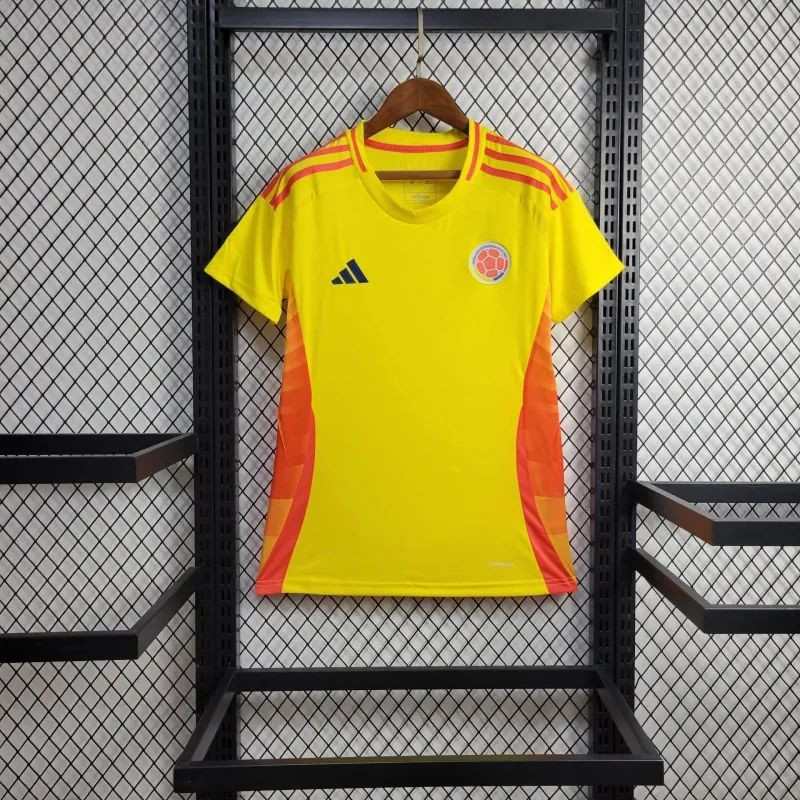 2024 Colombia Home Women Kit Lady Shirt Football AAAAJersey Supplier 6