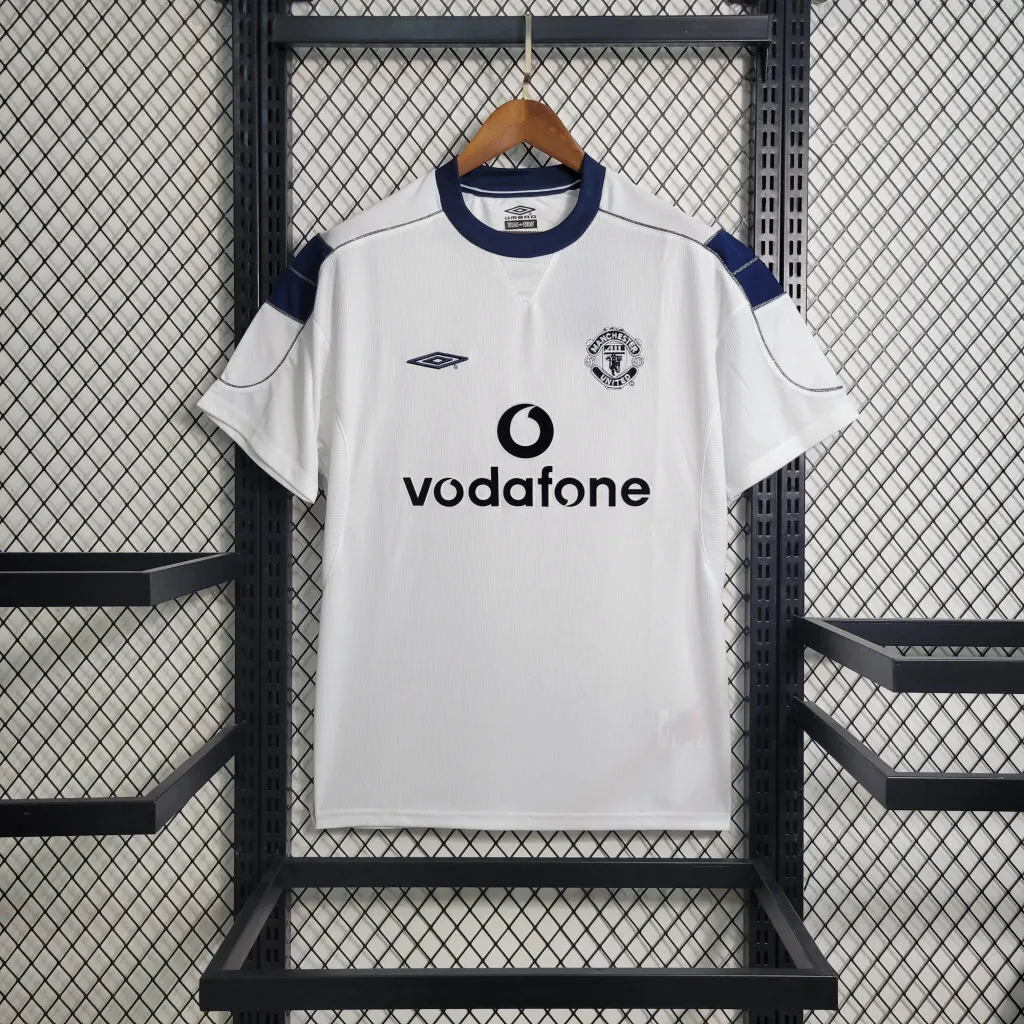 99-00 Retro Manchester United Away S-XXL Cheap Soccer Jerseys 6