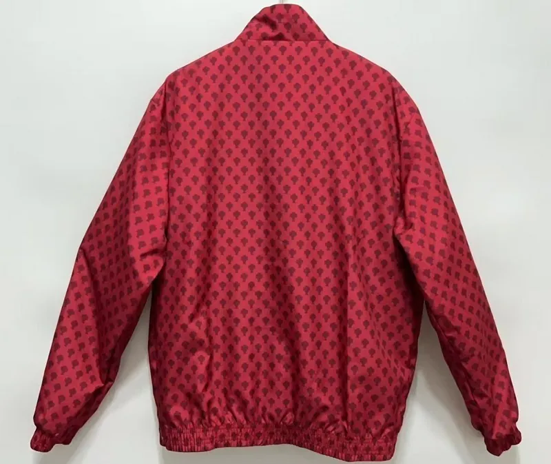 2025 Portugal Red&Blue Trench Coat Reversible Windbreaker Double-Sides Jacket 2