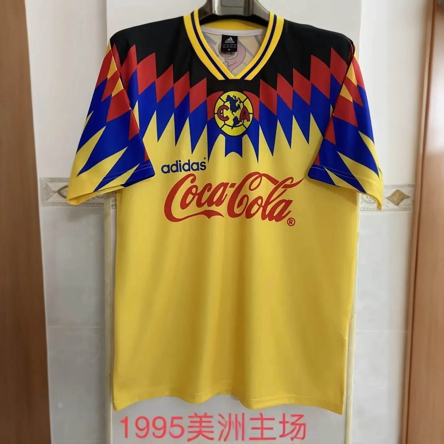 95-96 Club America Home Retro Kit Vintage Shirt Soccer Jerseys Yupoo 2