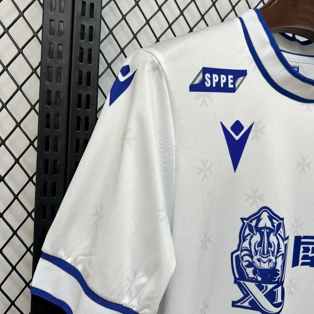 25-26 AJ Auxerre Home Kit Football Shirt AAAAJersey Yupoo 4