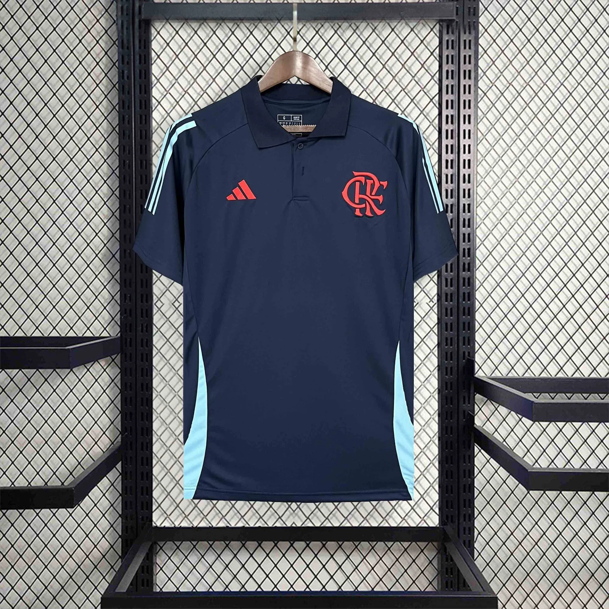 24-25 Flamengo Navy POLI Shirt AAAAJersey Supplier Yupoo 5