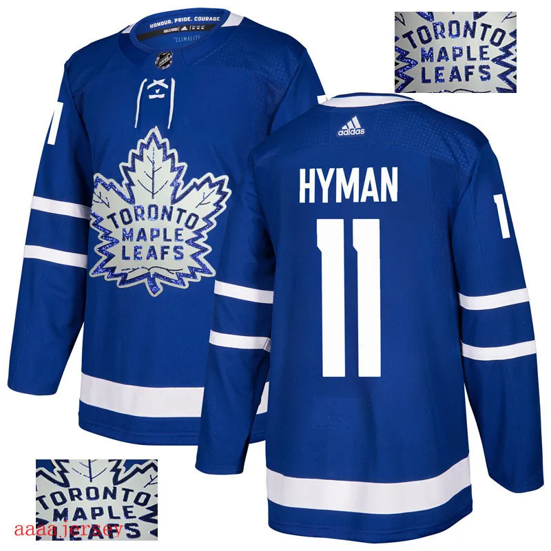 2018 Toronto Maple Leafs ice hockey jersey M-3XL 多伦多枫叶队时尚亮片款冰球服 11