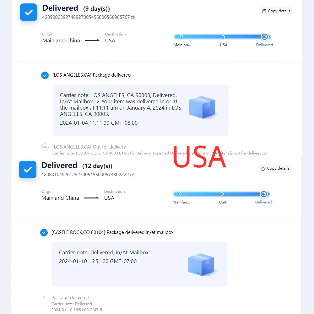 About Shipping Issues 1