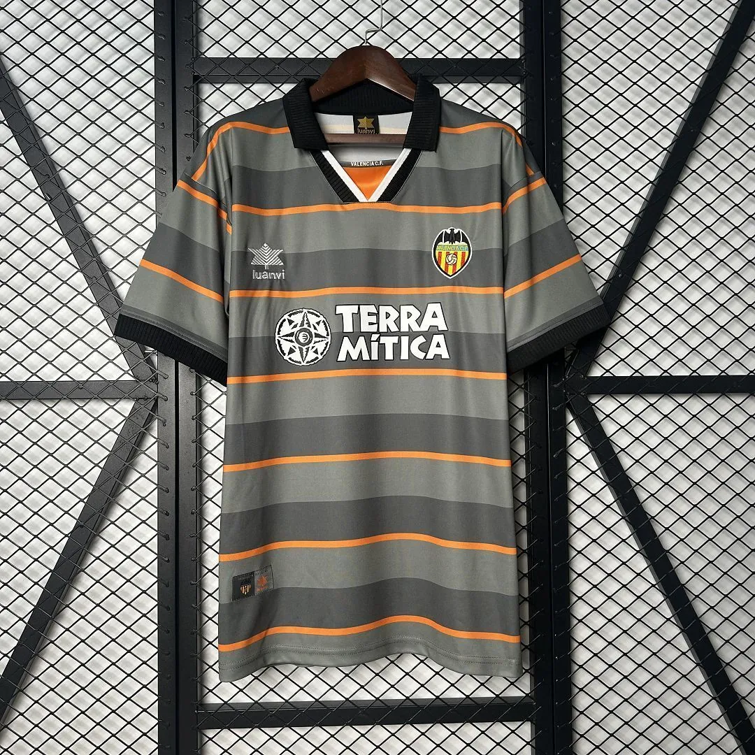 99-00 Valencia Third Retro Kit Vintage Shirt AAAAJersey Wholesale Yupoo 8
