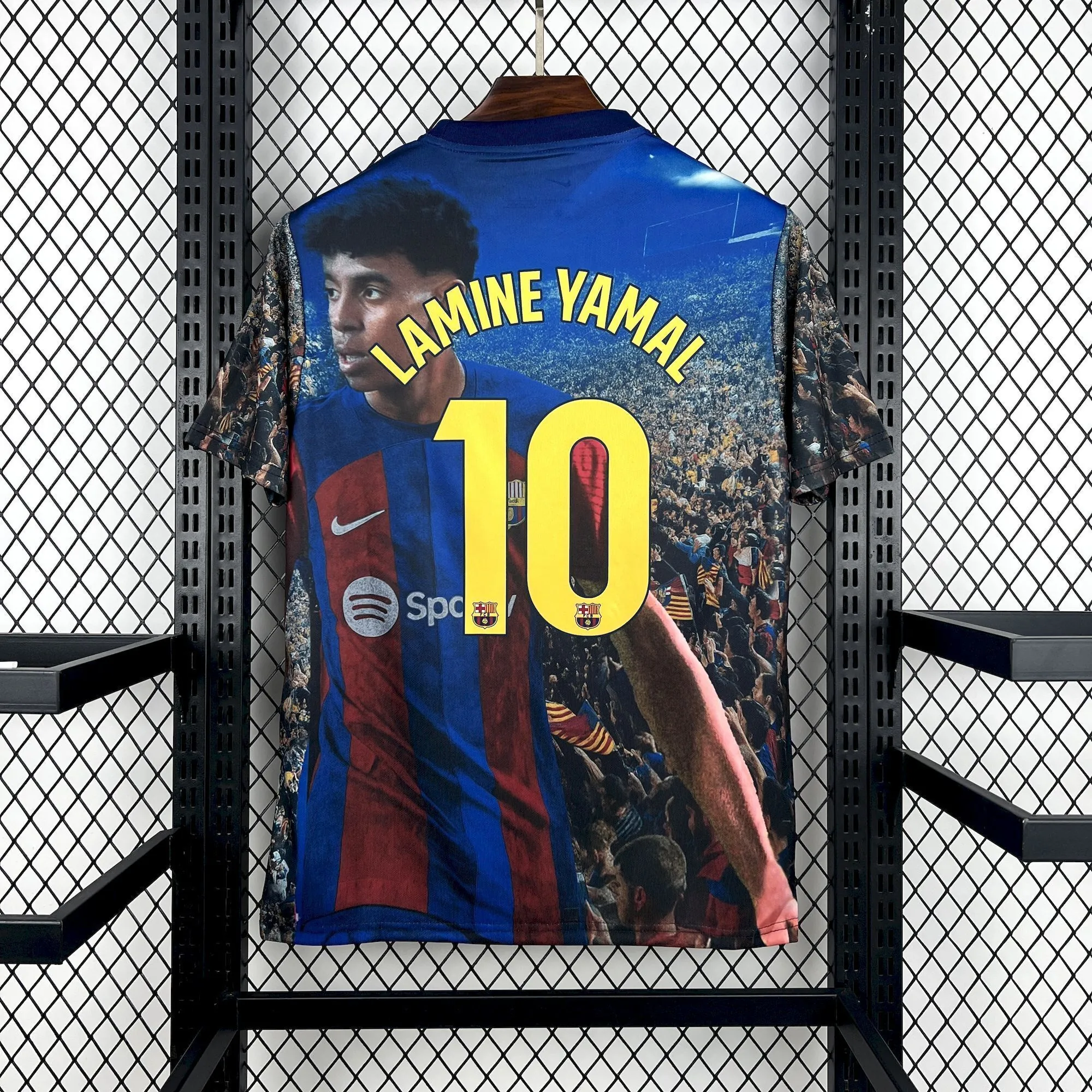 25-26 Barcelona LAMINE YAMAL Special Soccer T-Shirt AAAAJerseys Supply Yupoo 5