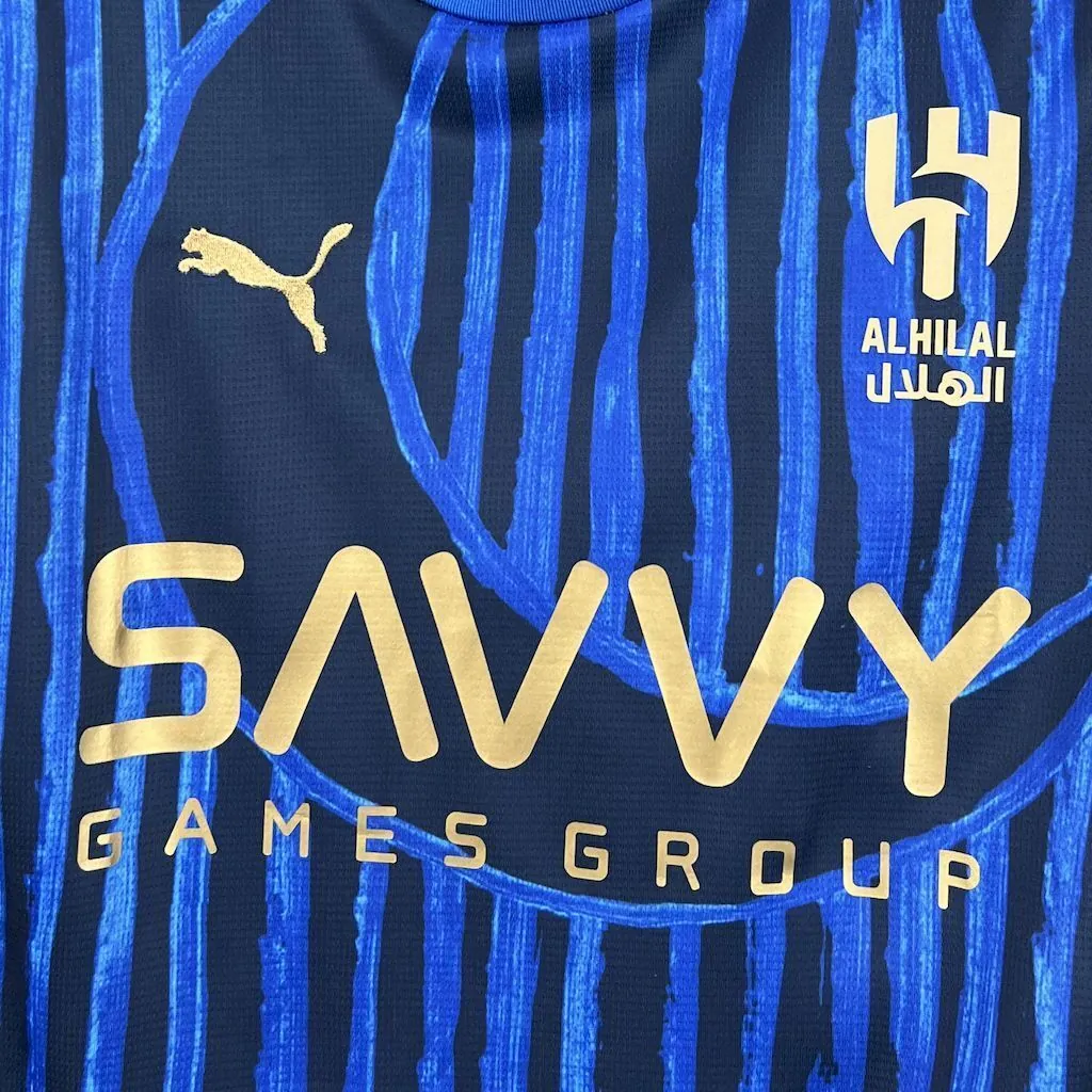 25-26 Al Hilal Home Kit Football T-Shirt AAAAJersey Supply Yupoo 4
