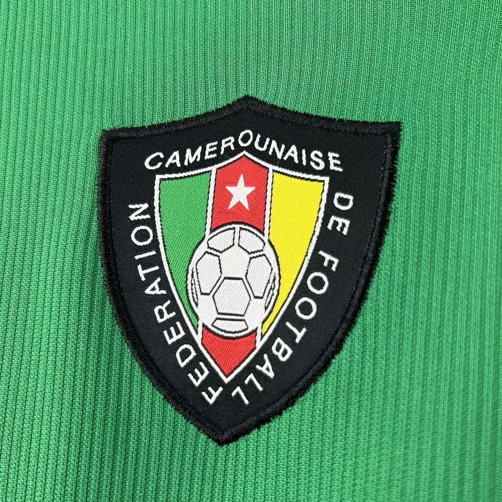 1998 Cameroon Home Retro Kit Vintage Shirt AAAAJersey Supply Yupoo 2