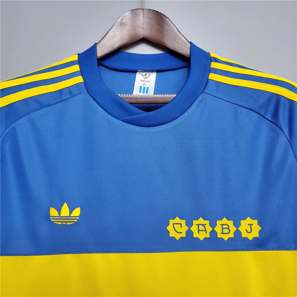 1981 Boca Juniors home long sleeve 3