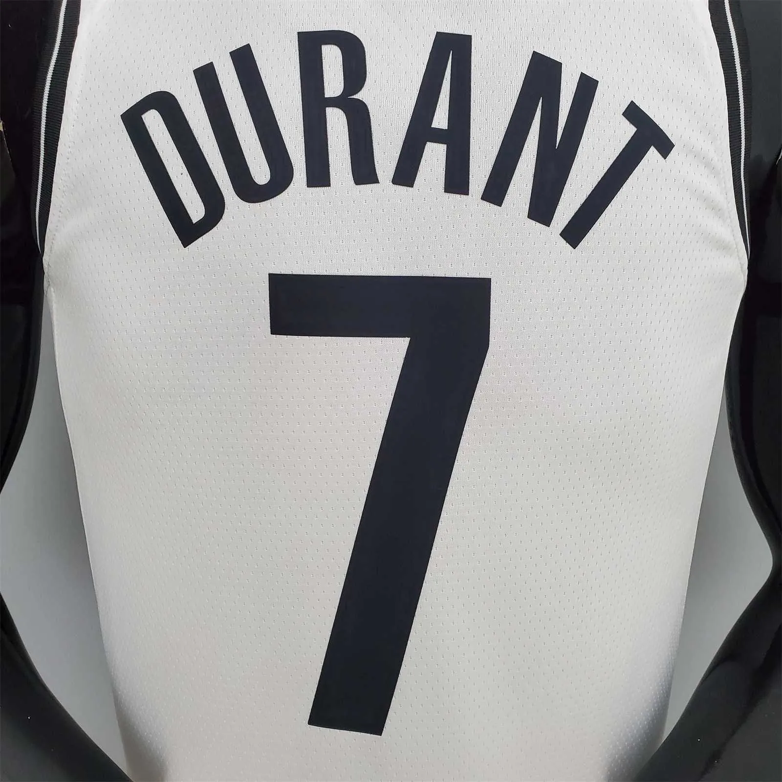 75th Anniversary DURANT#7 Nets White 2
