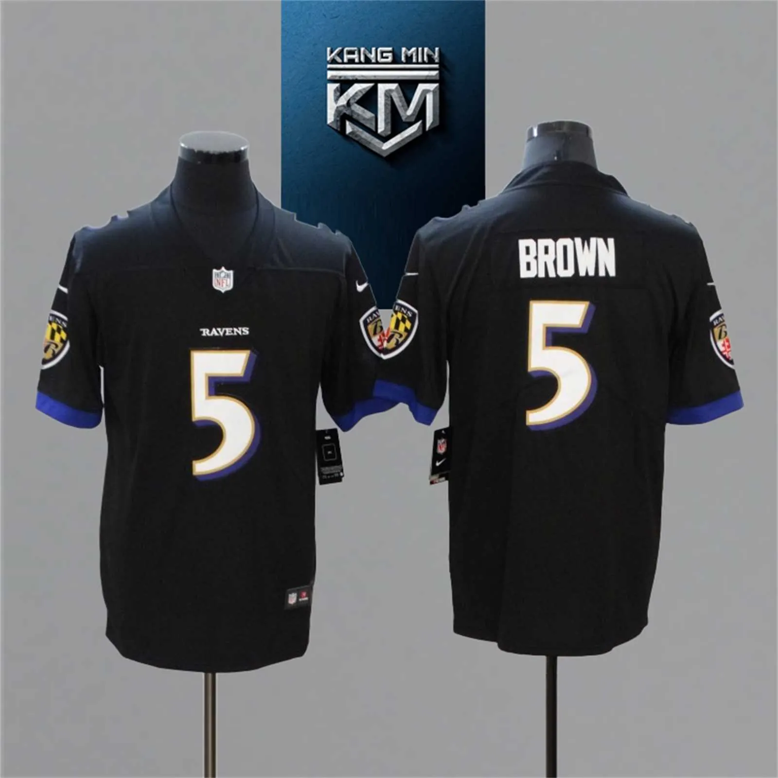 2021 Ravens NFL Jersey 6