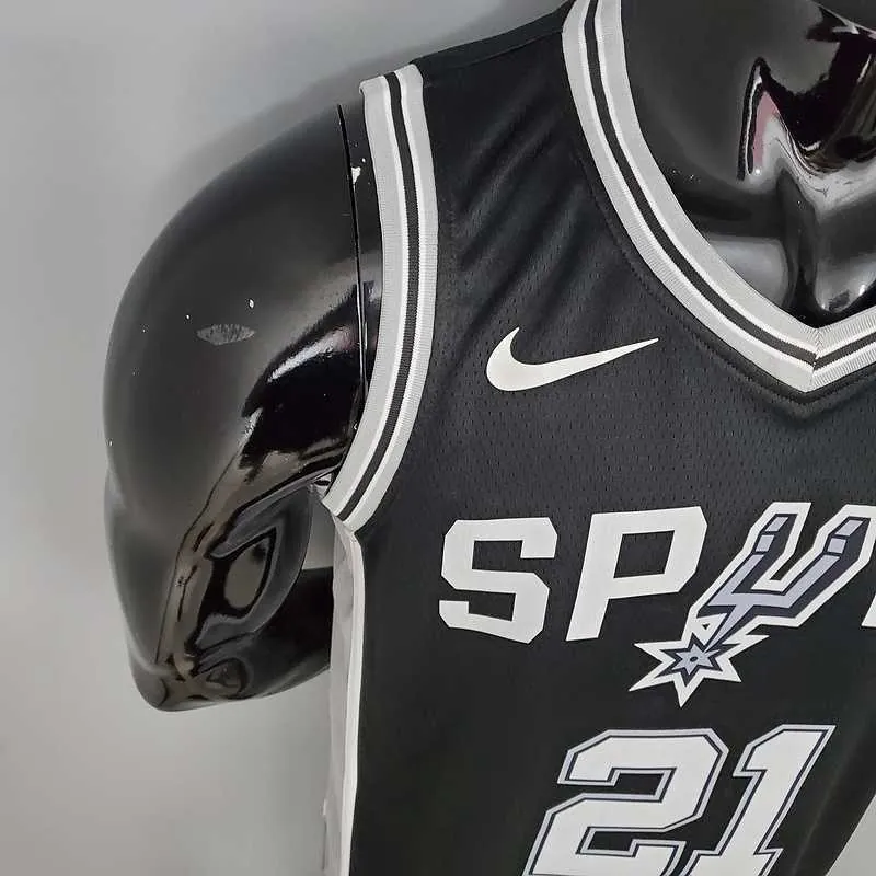 DUNCAN#21 Spurs Black 4