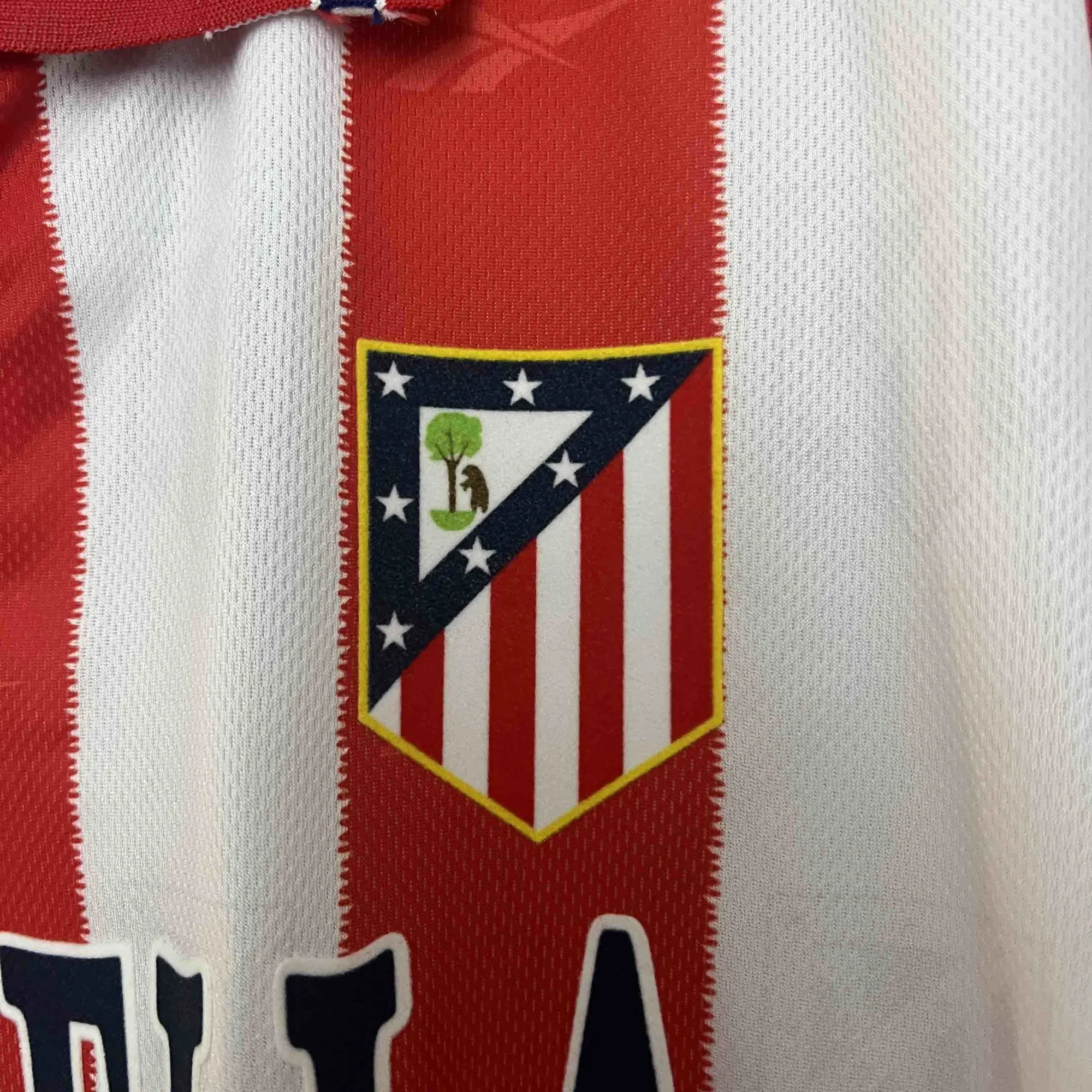 98-99 Atletico Madrid Home Retro Kit Vintage Shirt AAAAJersey Supplier Yupoo 5