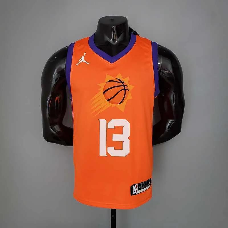 2021 NASH#13 Suns Jordan Theme Orange 9
