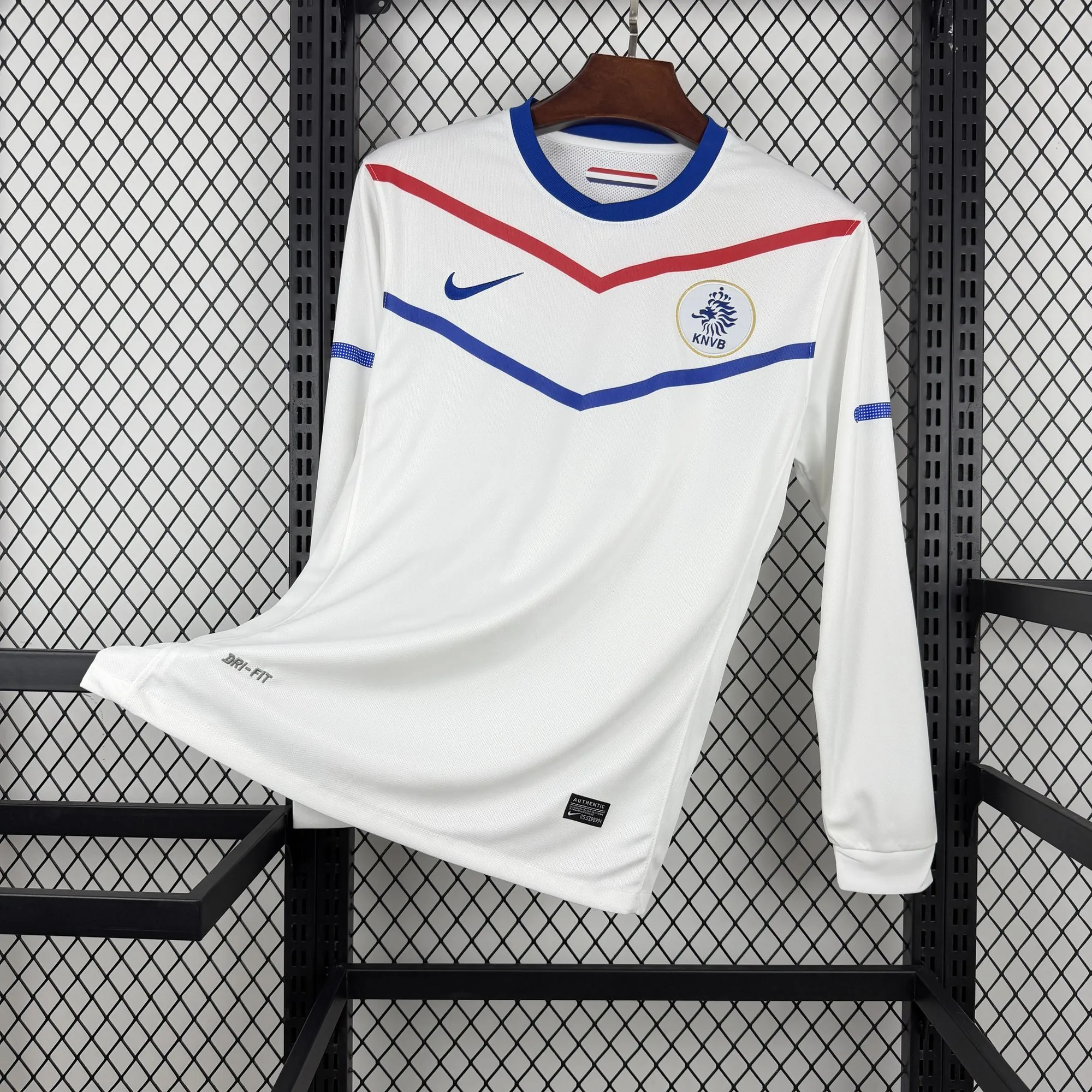 2012 Netherlands Away Mens Retro Kit Vintage Soccer Long Sleeve T-Shirt AAAAJersey Supplier Yupoo 9 3