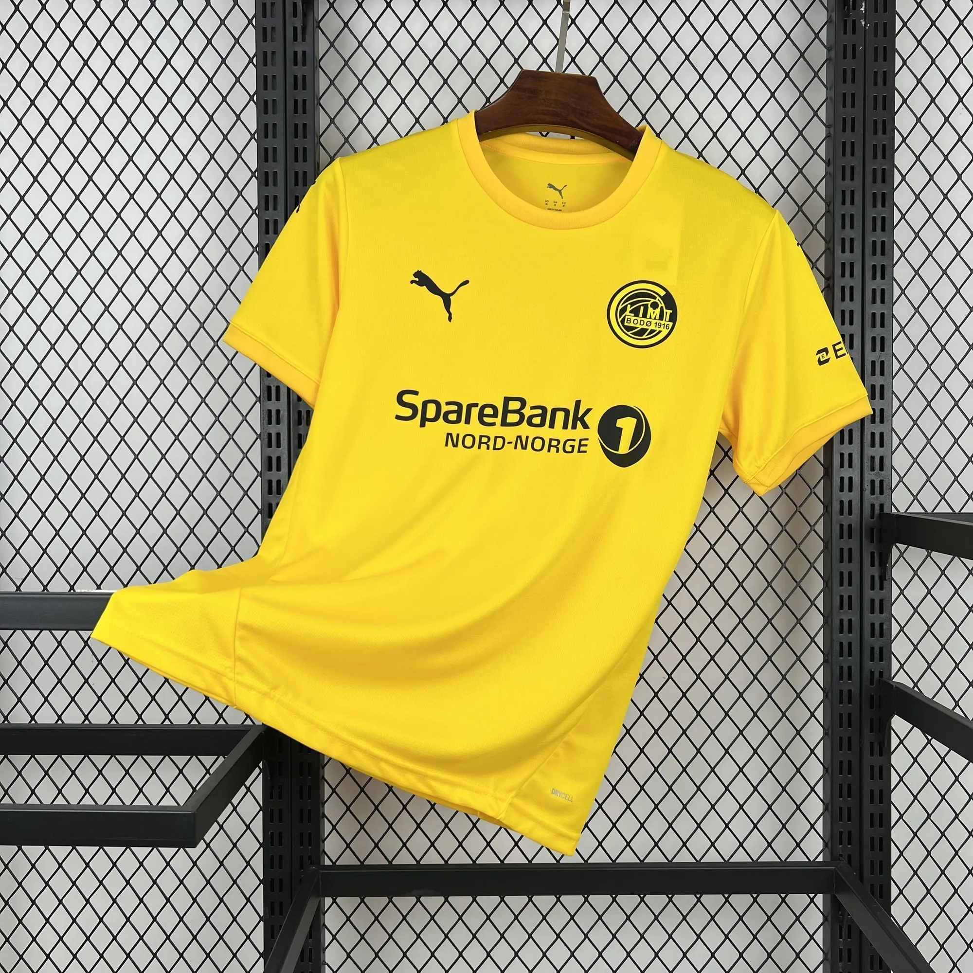 26-27 FK Bodø/Glimt Mens Home Kit Football Yellow T-Shirt AAAAJersey Supply Yupoo 5