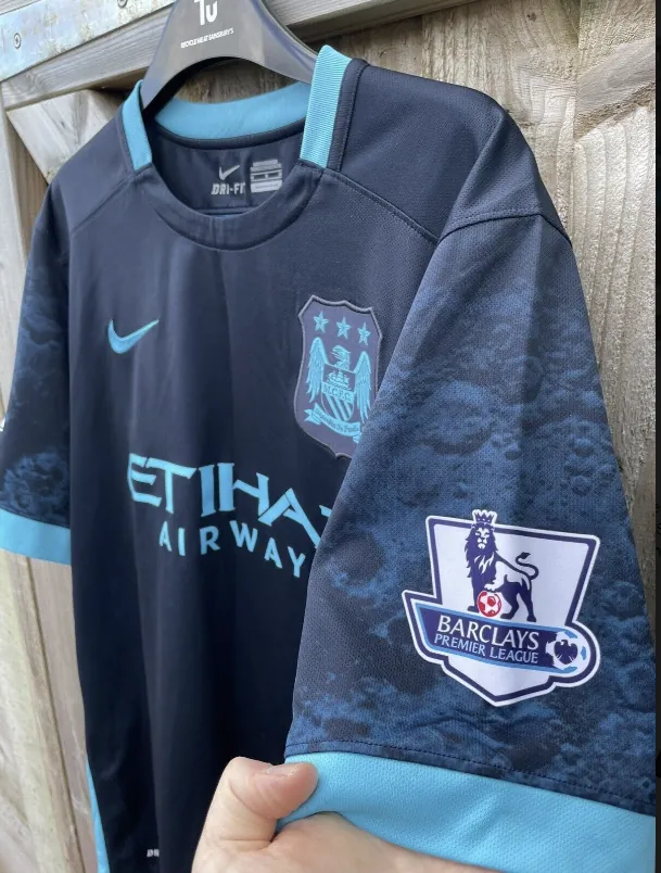 15-16 Manchester City Away Retro Kit Jersey Supplier Yupoo 5