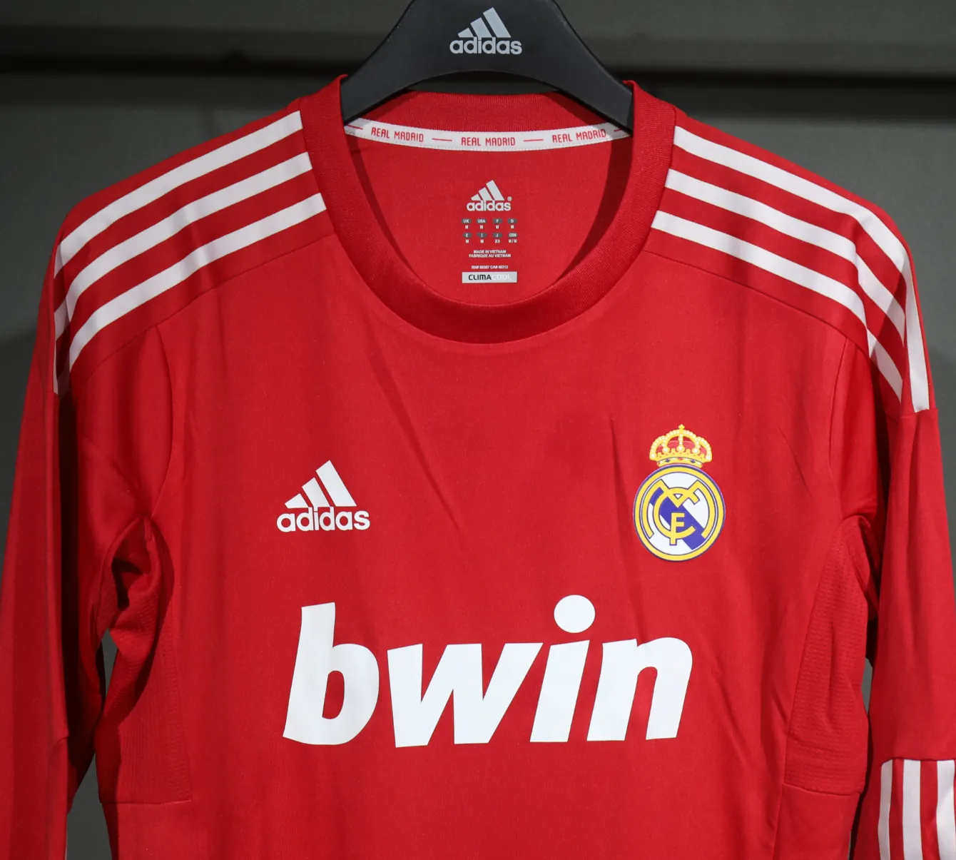 11-12 Real Madrid Third Retro Kit Vintage Player Version Long Sleeve Shirt AAAAJersey Dropship 1