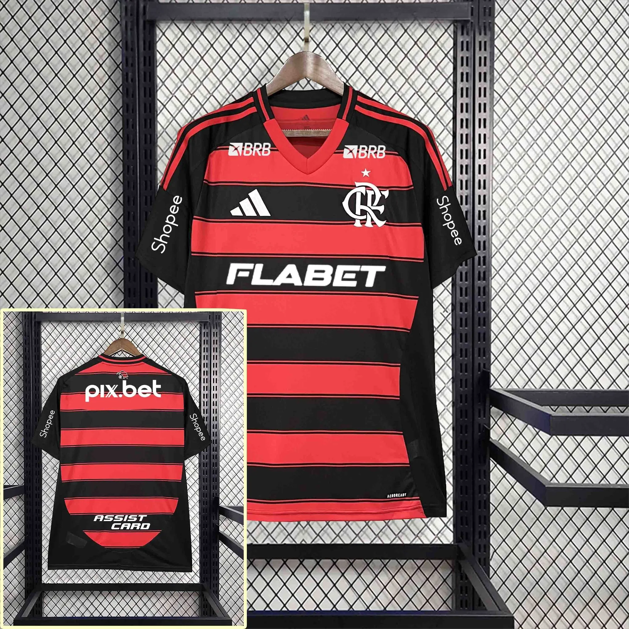 25-26 Flamengo Home Kit Soccer T-Shirt AAAAJersey Supplier Yupoo 8