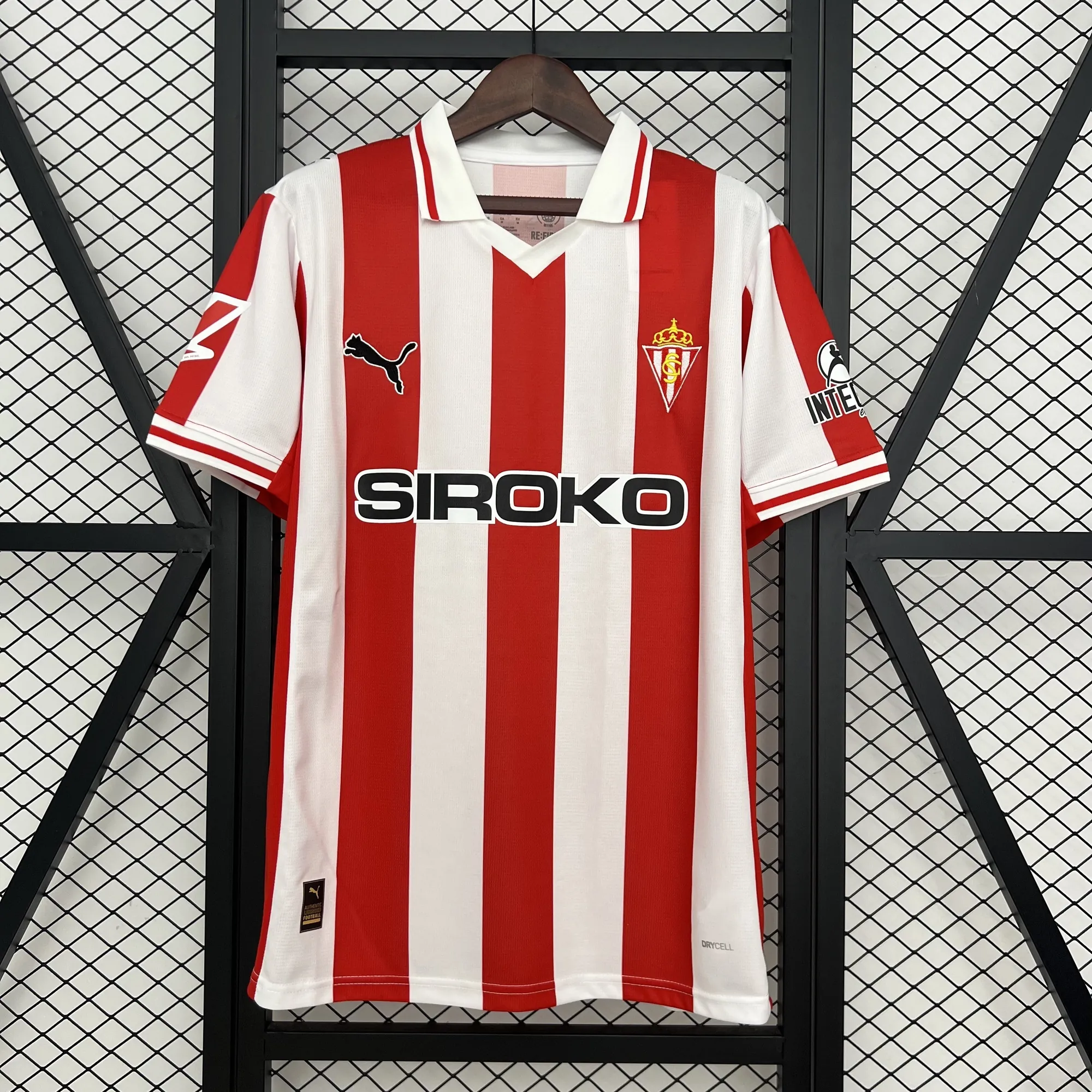 25-26 Sporting De Gijon Home Shirt Soccer Uniforms Soccer AAAAJersey Supply Yupoo 2
