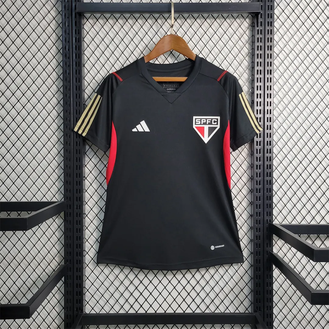 23-24 Women's Sao Paulo Black Training T 8