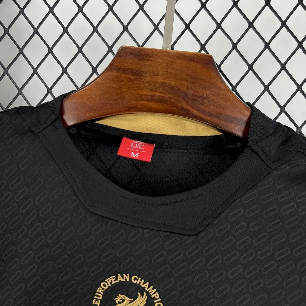 25-26 Liverpool Istanbul 20th Anniversary Black T-Shirt Football Apparels Soccer AAAAJersey Yupoo 4