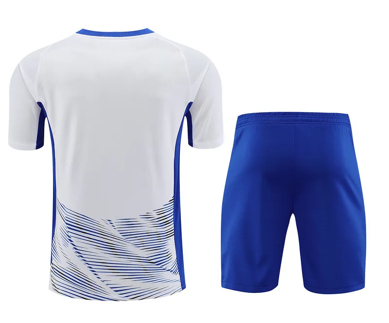 23-24 Inter Milan Short Sleeve Kits White&Blue Training Suits Cheap Jerseys Yupoo 2