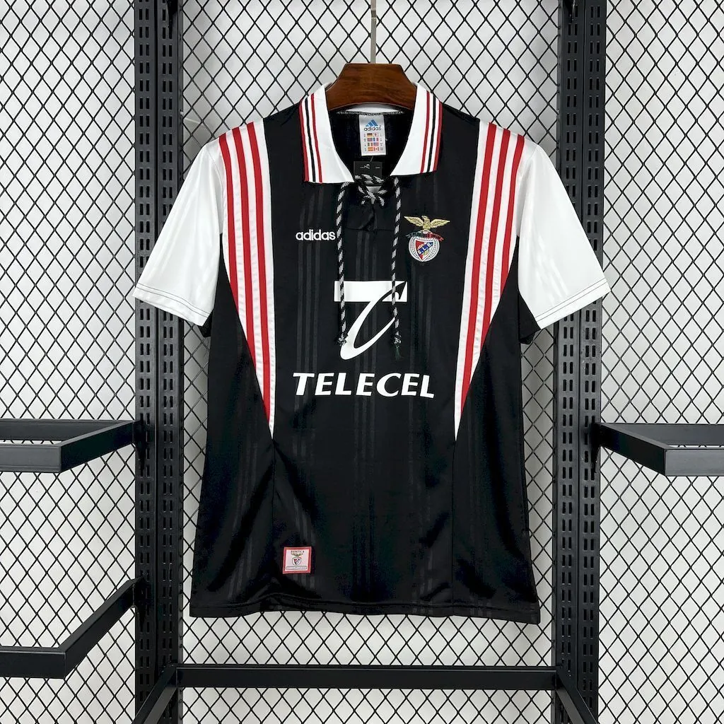 97-98 Benfica Away Retro Kit Vintage T-Shirt Soccer AAAAJersey Yupoo 7