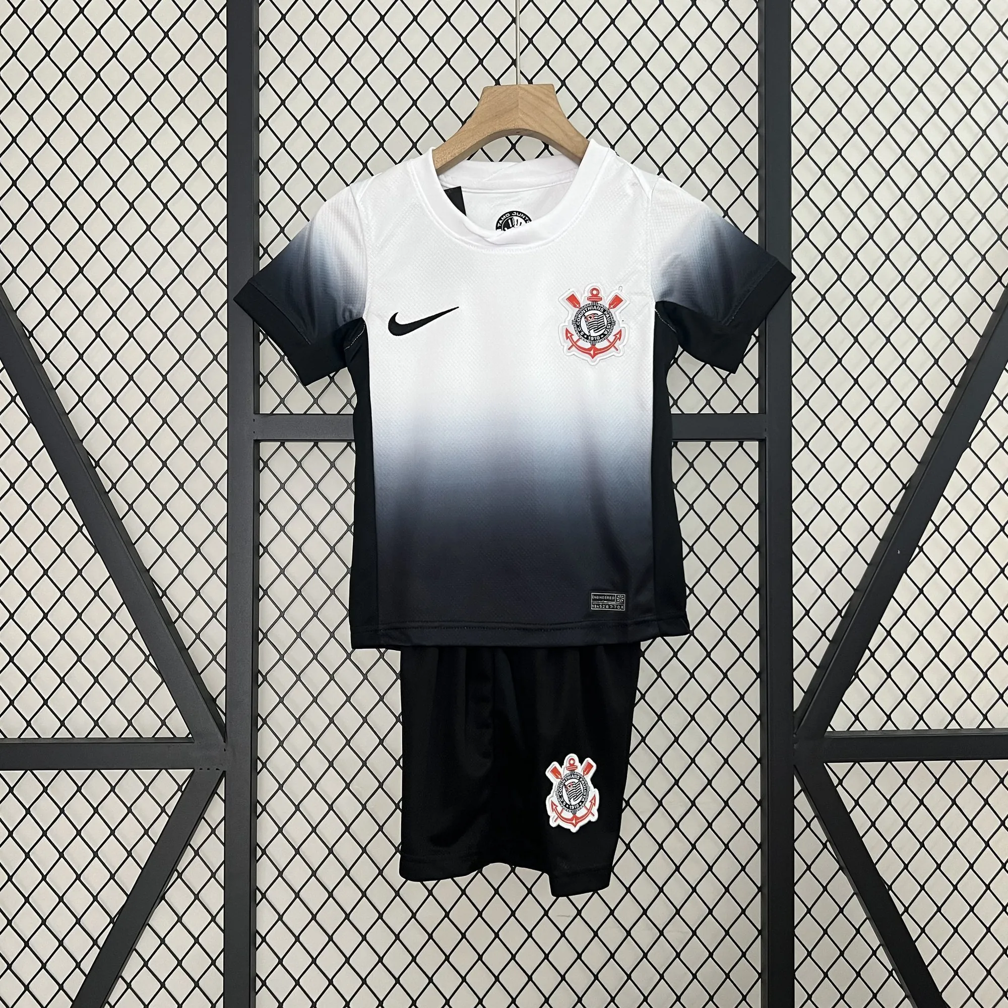 24-25 Corinthians Home Kid Kits Youth Apparels AAAAJersey Supplier Yupoo 9