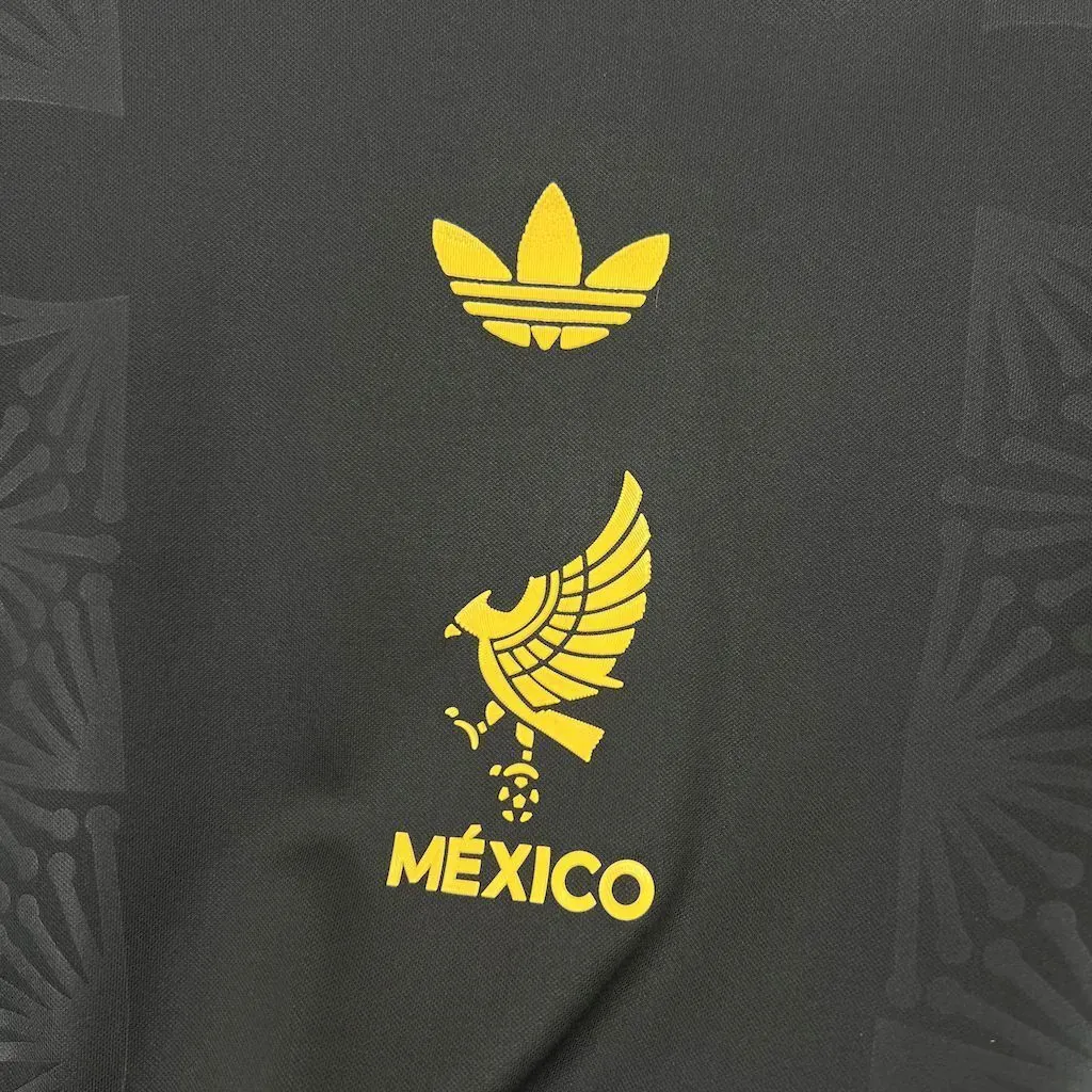 2025 Mexico Gold Black Soccer Shirt AAAAJersey Dropship Yupoo 4