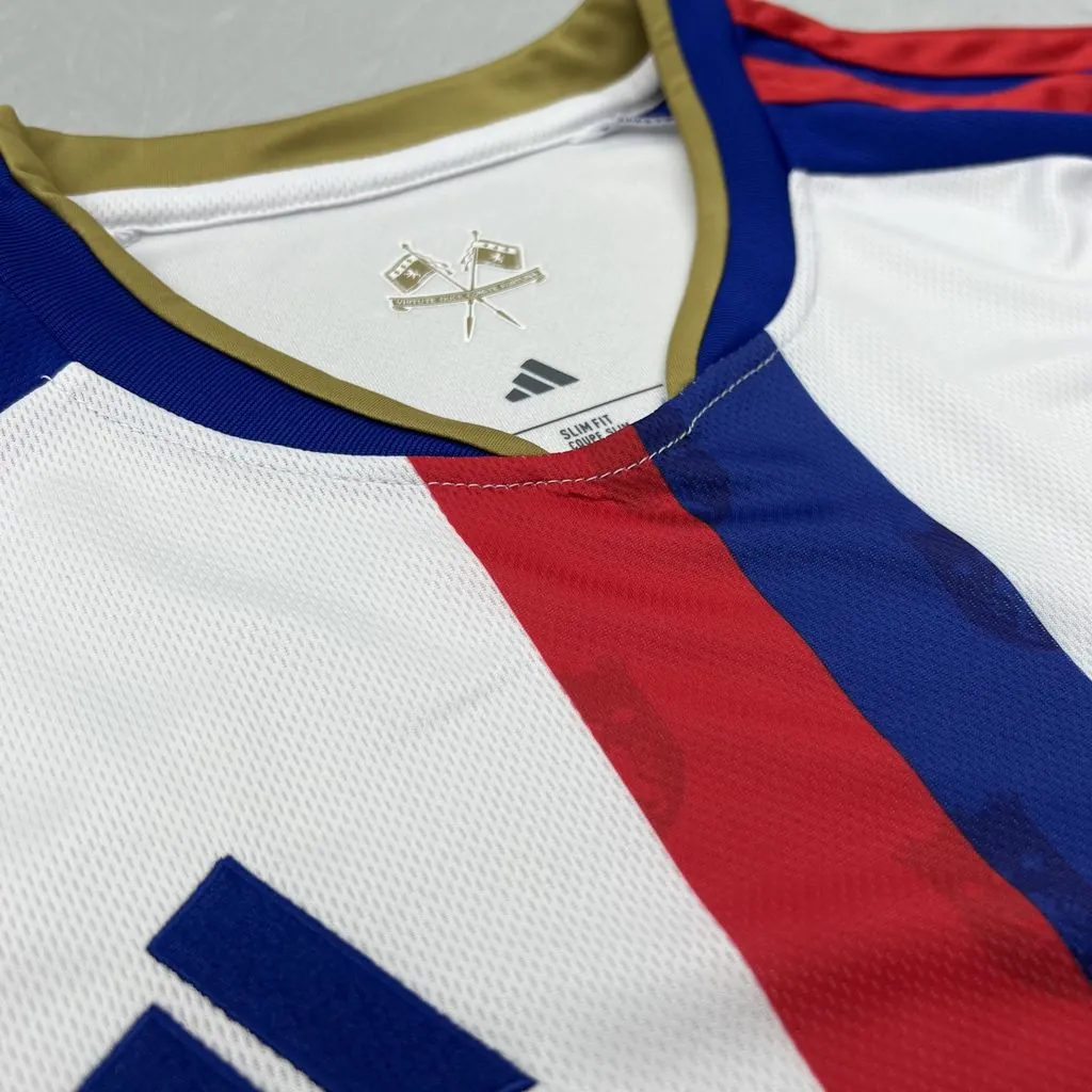 26-27 Lyon Mens Home Kit Football T-Shirt AAAAJersey Supply Yupoo 8 7