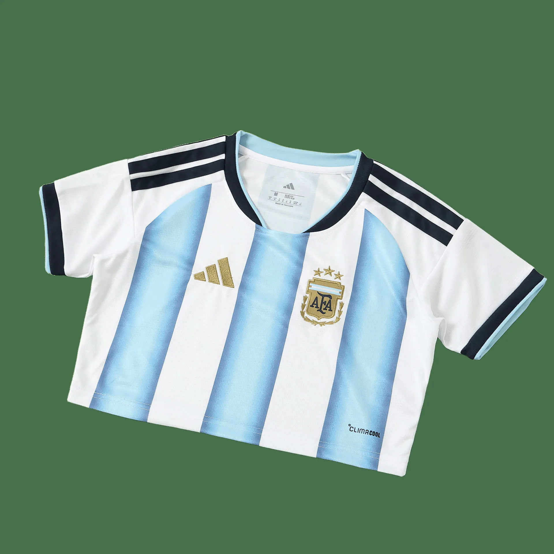 2026 FIFA World Cup Argentina Women Home Cropped Jersey AAAAJersey Supply Yupoo 6