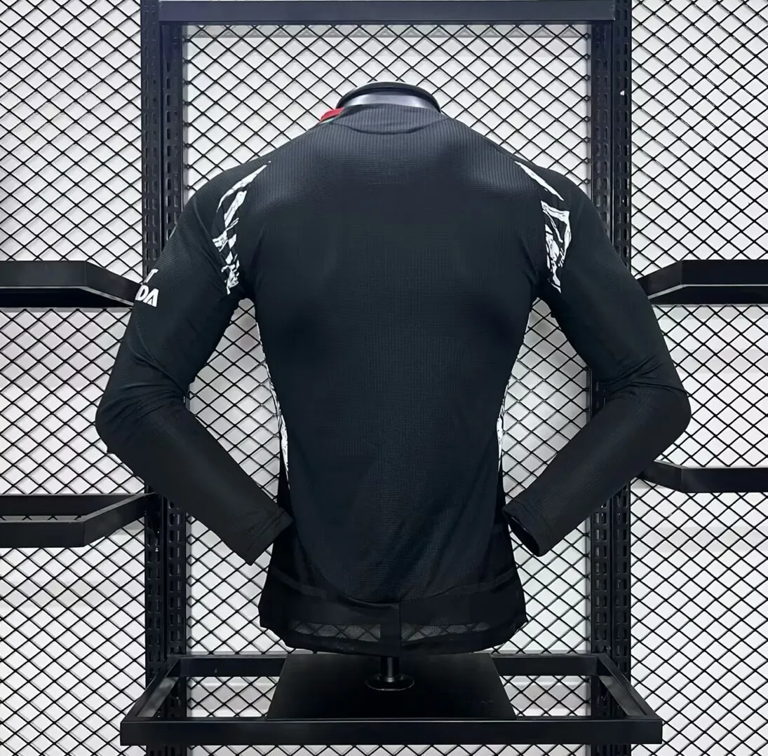 24-25 Arsenal Away Long Sleeve Kit Player Version Shirt Soccer AAAAJersey Yupoo 1