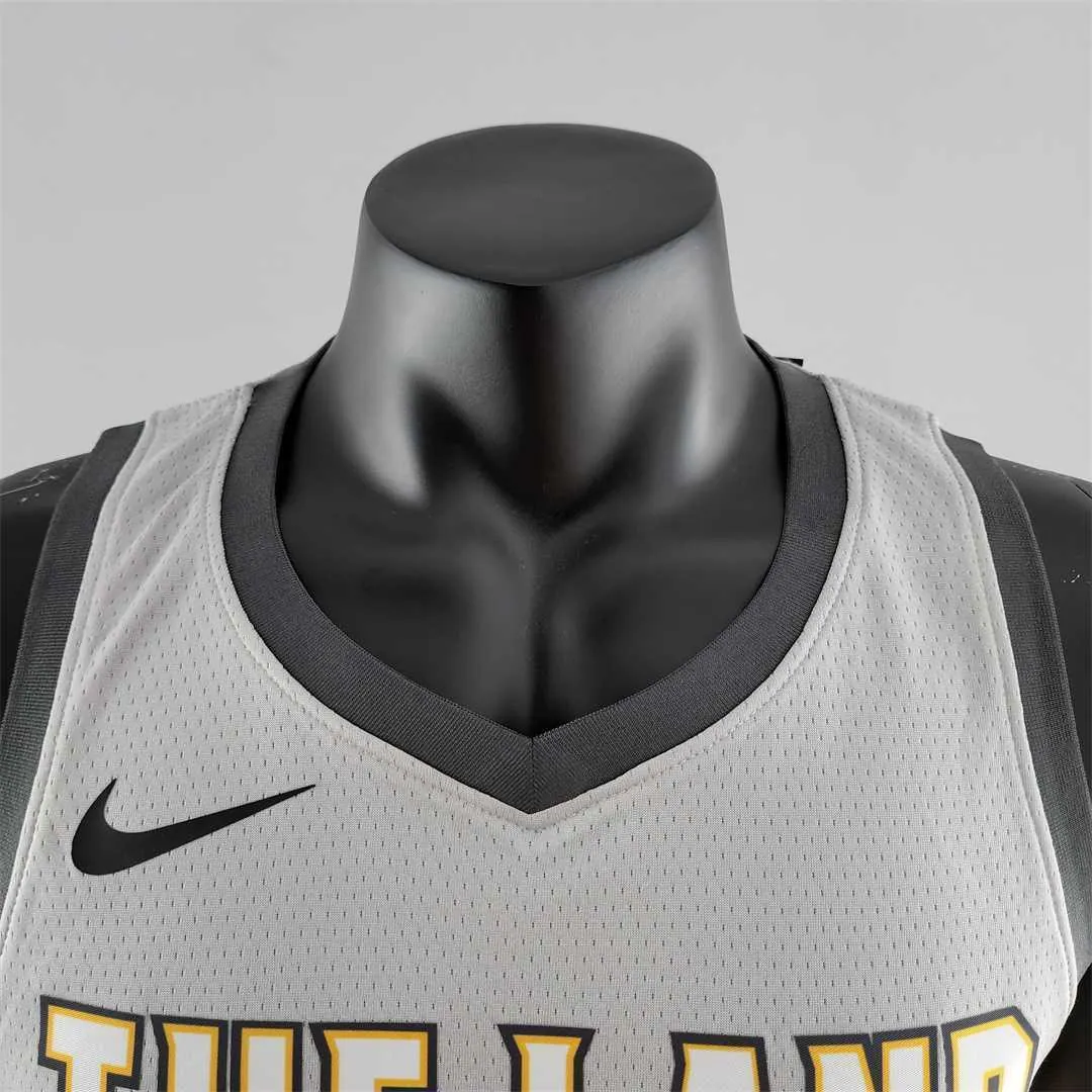 2018 Irving #2 Cleveland Cavaliers Grey NBA Jersey 2