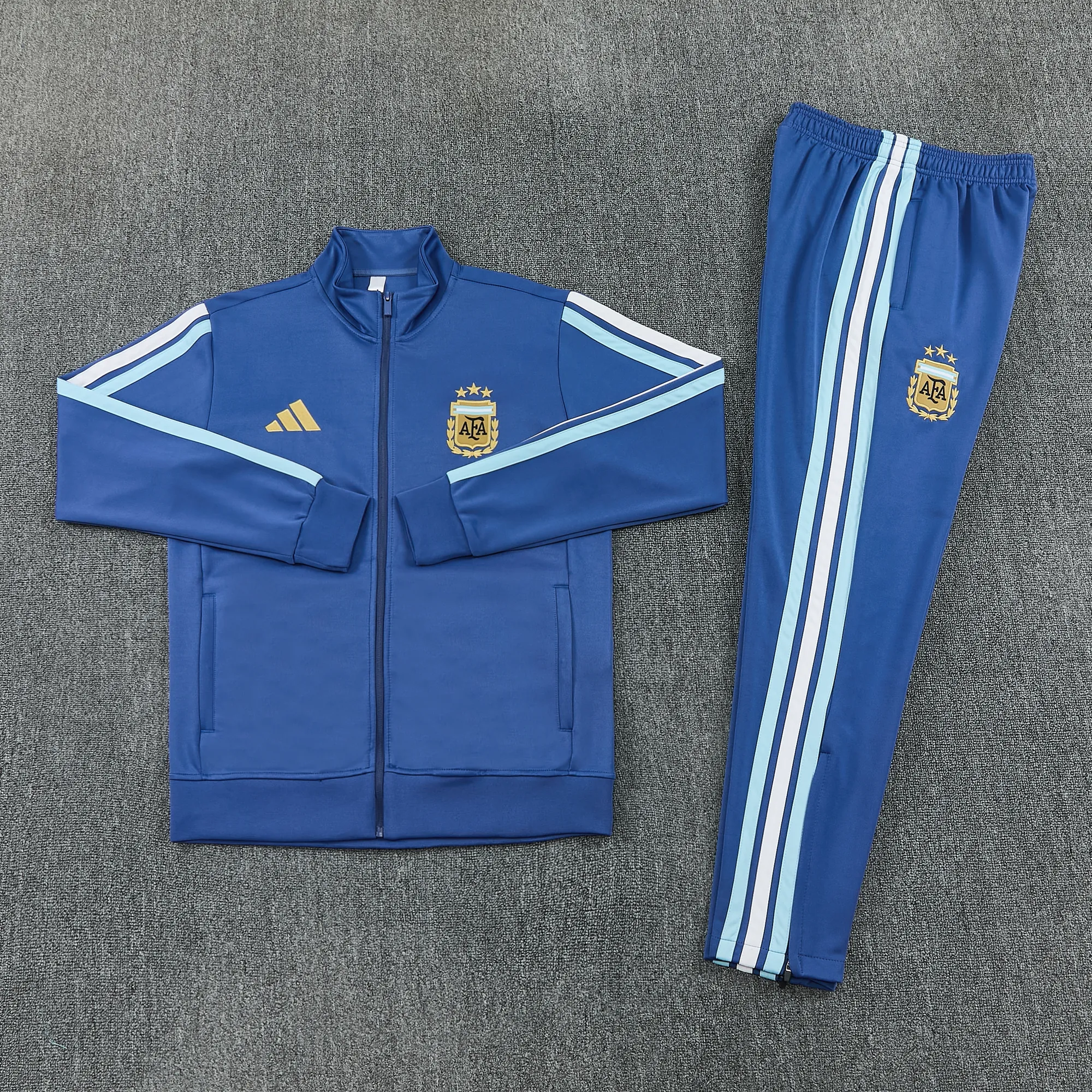 2026 Argentina Mens Kit Full Zipper Jacket Football Tracksuit Yupoo 4 1