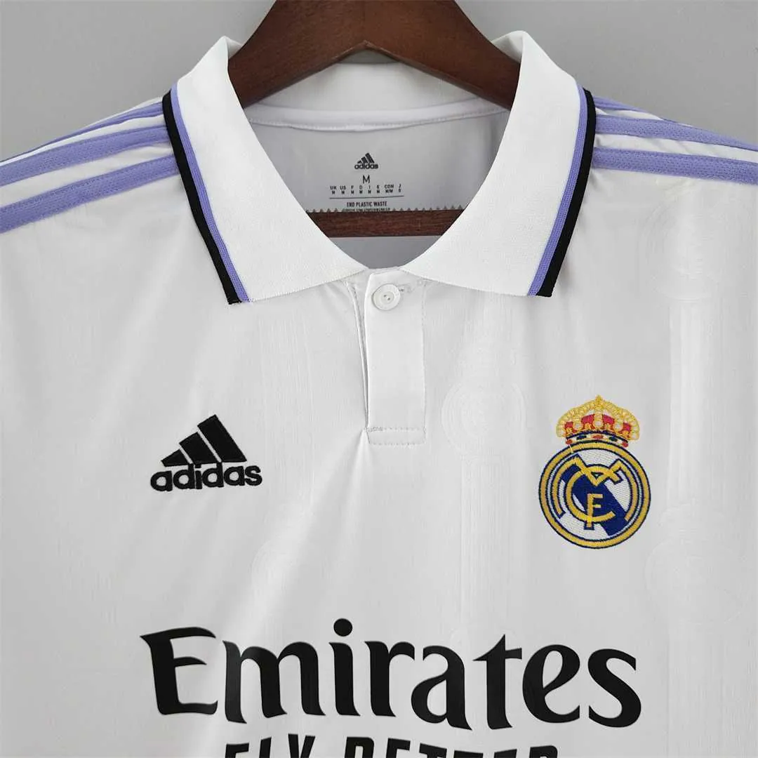 22-23 Real Madrid home long sleeve 18