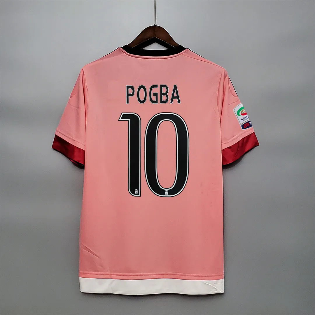 15-16 Juventus away pink Retro Football Jersey S-2XL 4