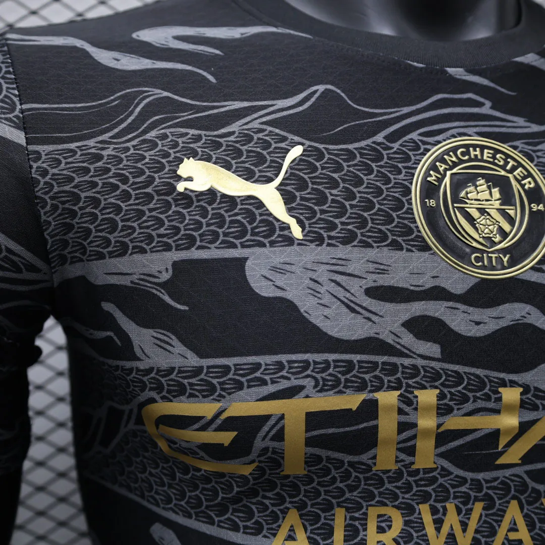 24-25 Manchester City Year of the Dragon Special Edition Player Version Shirt 2