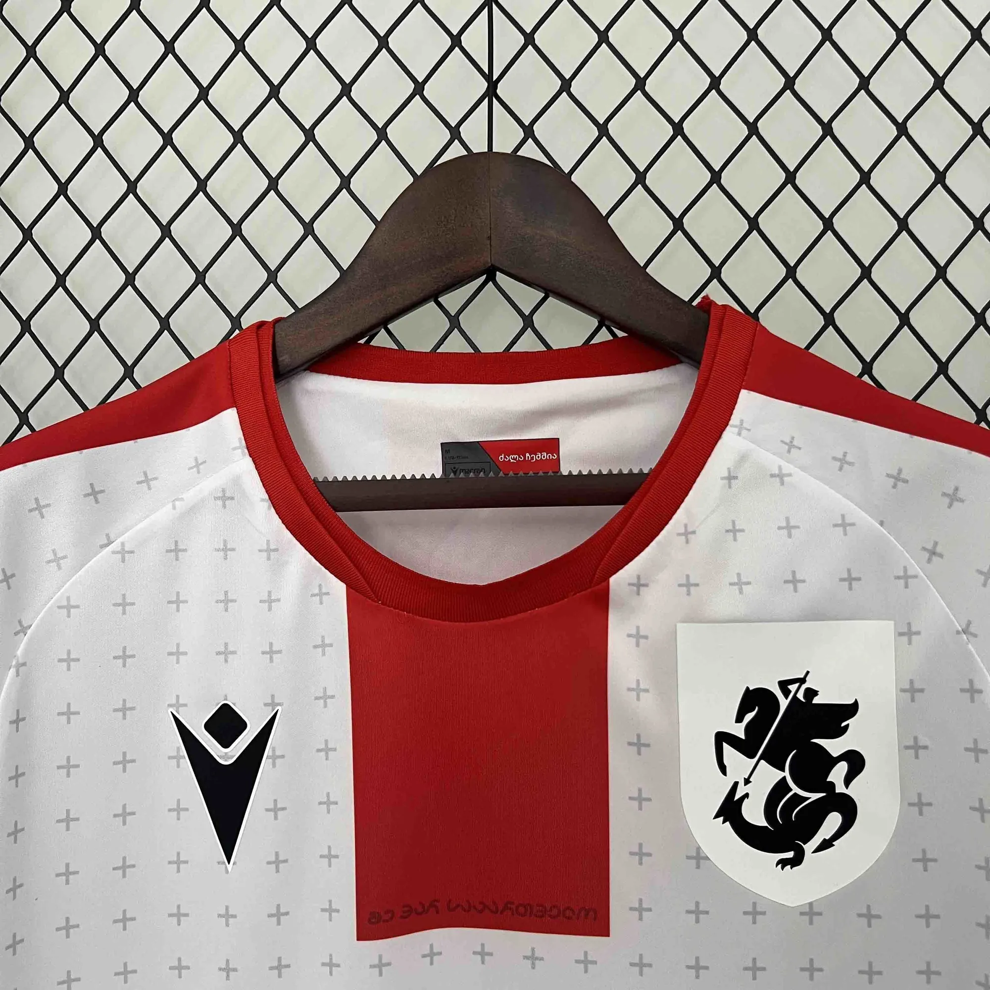 2024 Georgia Home Kit UEFA Euro Shirt Football AAAAJersey Supplier 6